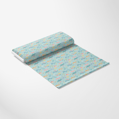 Pastel Baby Pattern 18 Quilting Cotton Fabric
