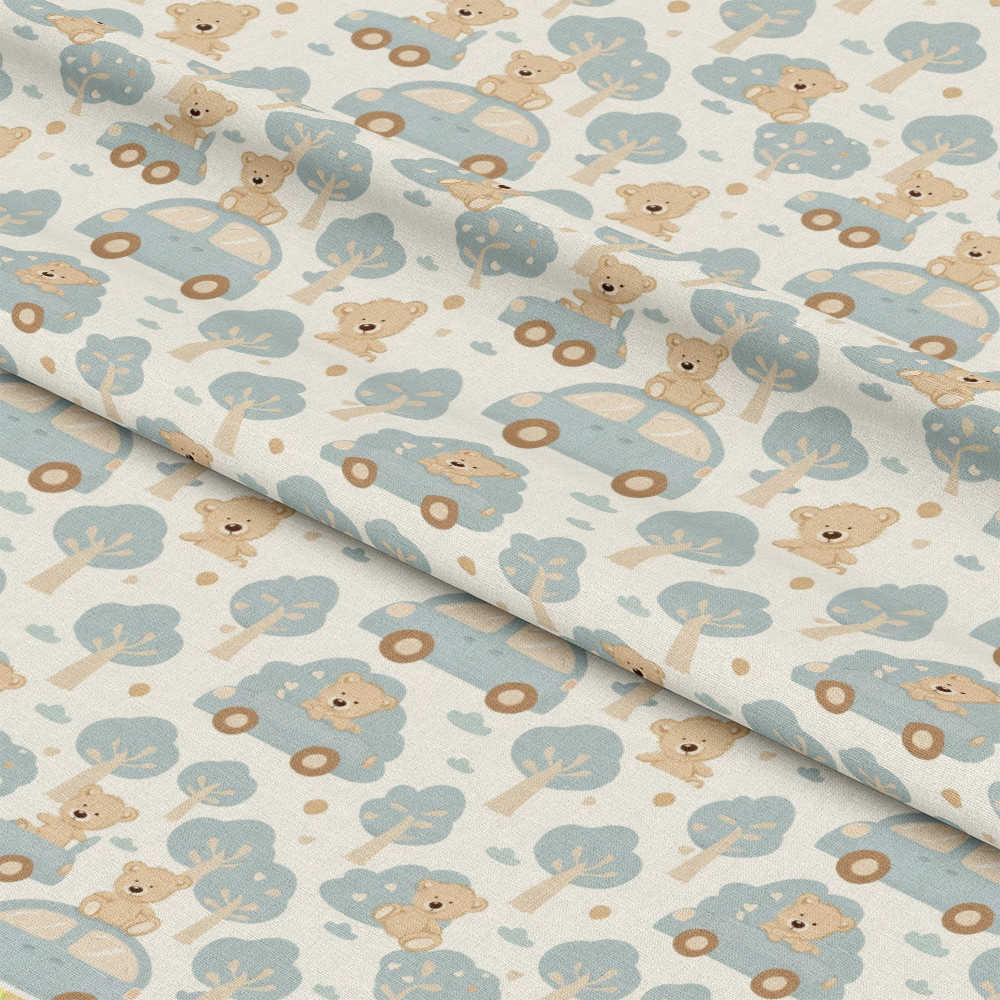 Pastel Baby Pattern 1 Quilting Cotton Fabric