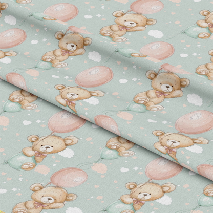 Pastel Baby Pattern 2 Quilting Cotton Fabric