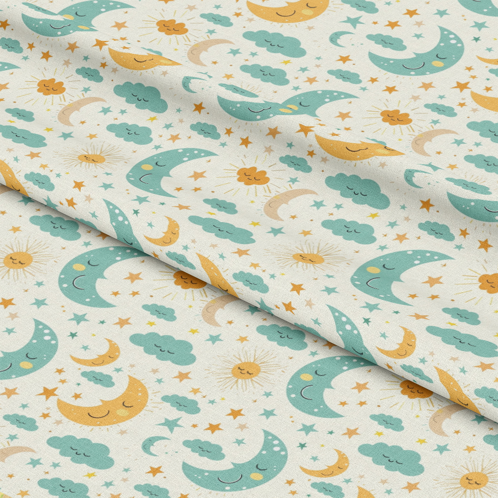 Pastel Baby Pattern 4 Quilting Cotton Fabric