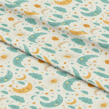 Pastel Baby Pattern 4 Quilting Cotton Fabric