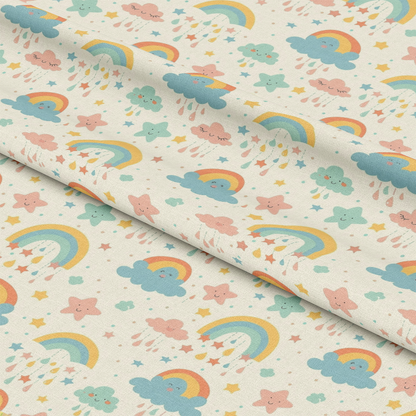 Pastel Baby Pattern 7 Quilting Cotton Fabric