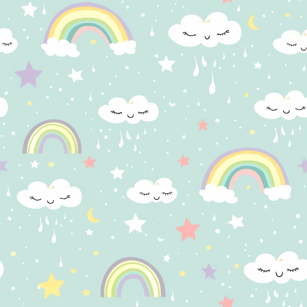Sleepy Skies Pattern 8 Minky Fabric