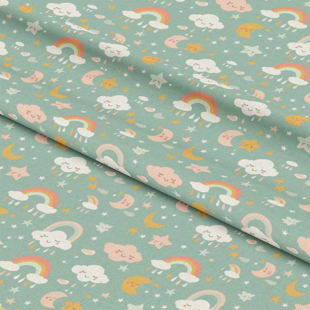 Pastel Baby Pattern 9 Quilting Cotton Fabric