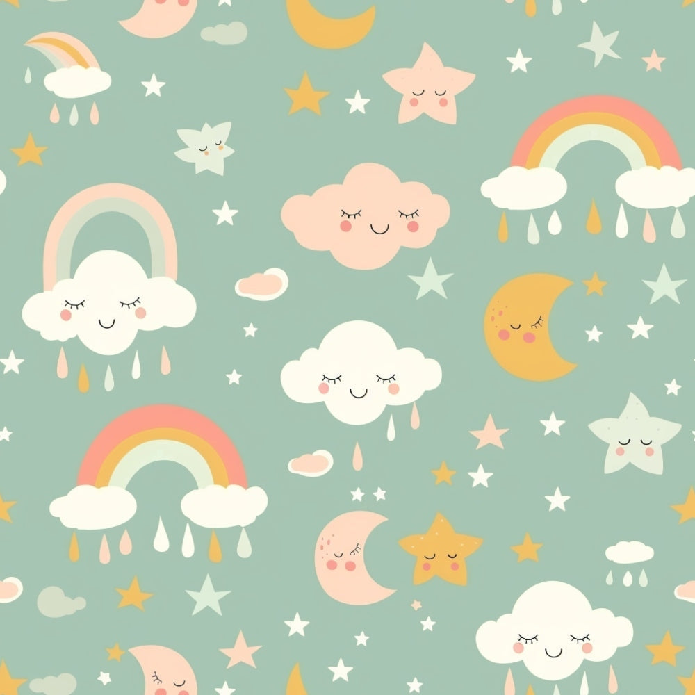 Sleepy Skies Pattern 9 Minky Fabric