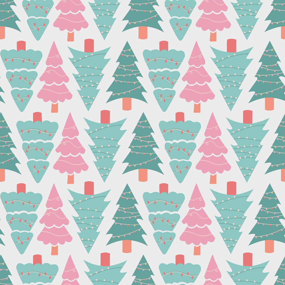 Sugarplum Holiday Pattern 1 Minky Fabric