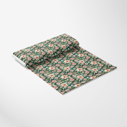 Pastel Flourishing Pattern 1 Quilting Cotton Fabric