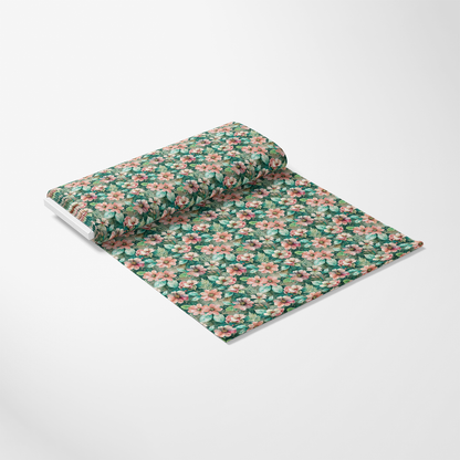 Pastel Flourishing Pattern 2 Quilting Cotton Fabric