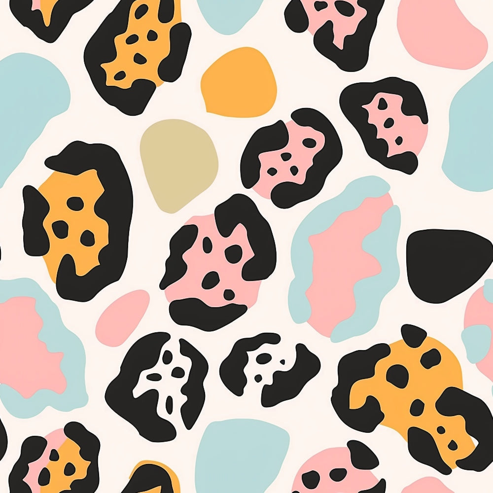 Sorbet Cheetah Spots Pattern 11 Minky Fabric
