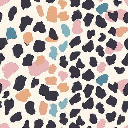 Sorbet Cheetah Spots Pattern 17 Minky Fabric
