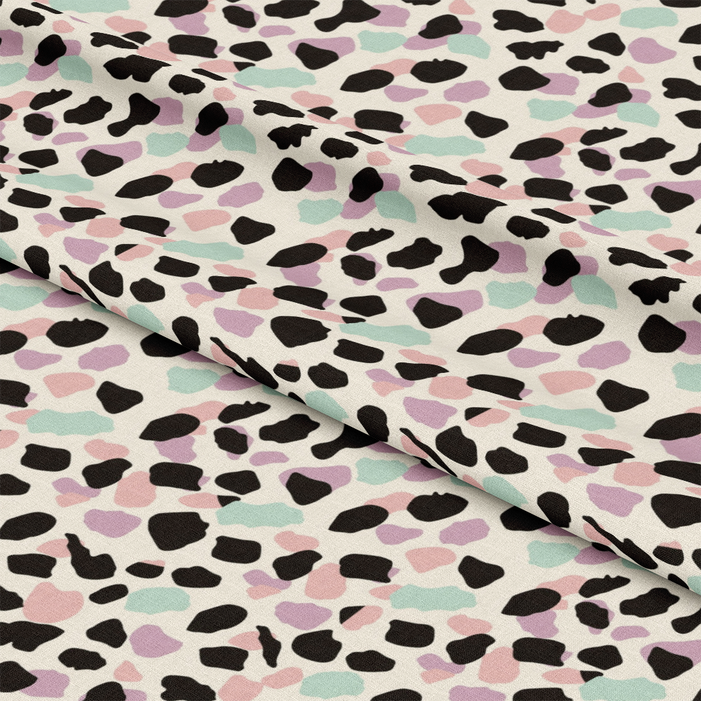 Pastel Leopard Skins Pattern 18 Quilting Cotton Fabric