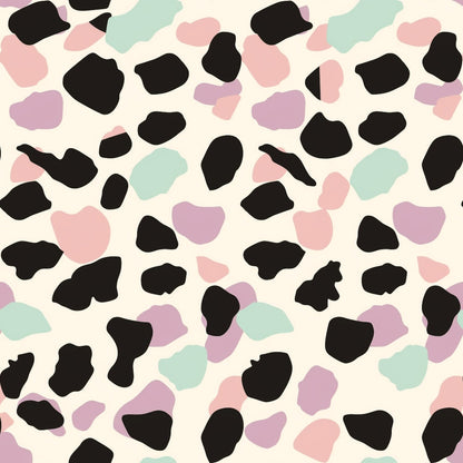 Sorbet Cheetah Spots Pattern 18 Minky Fabric