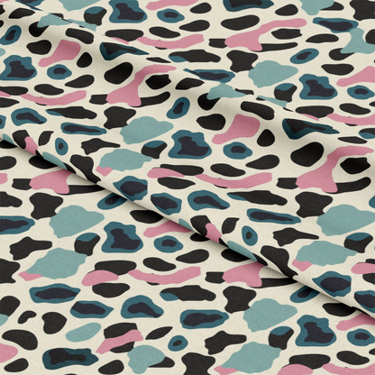 Pastel Leopard Skins Pattern 6 Quilting Cotton Fabric