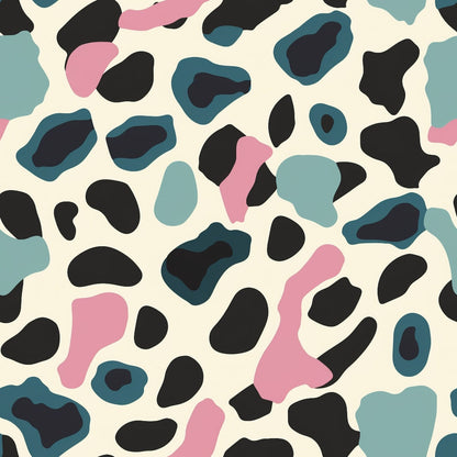 Sorbet Cheetah Spots Pattern 6 Minky Fabric