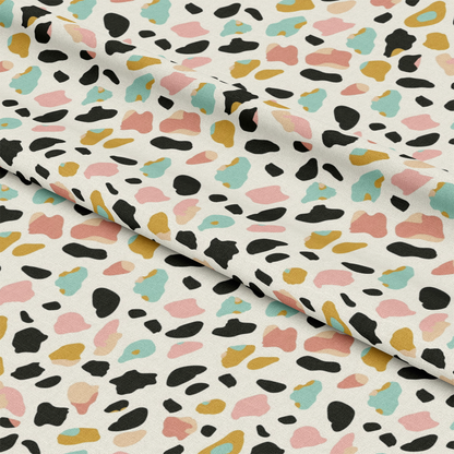 Pastel Leopard Skins Pattern 8 Quilting Cotton Fabric