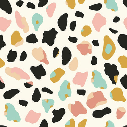 Sorbet Cheetah Spots Pattern 8 Minky Fabric
