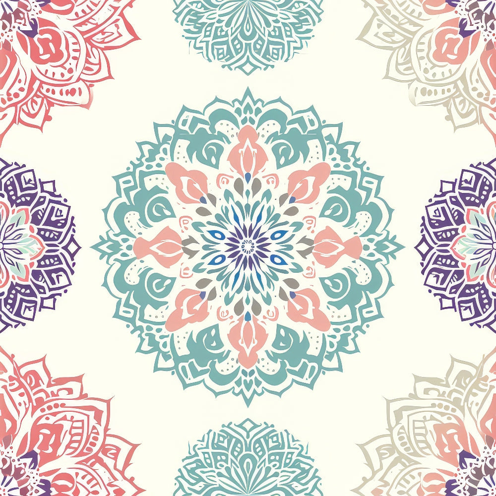 Boho Medallions Pattern 11 Minky Fabric