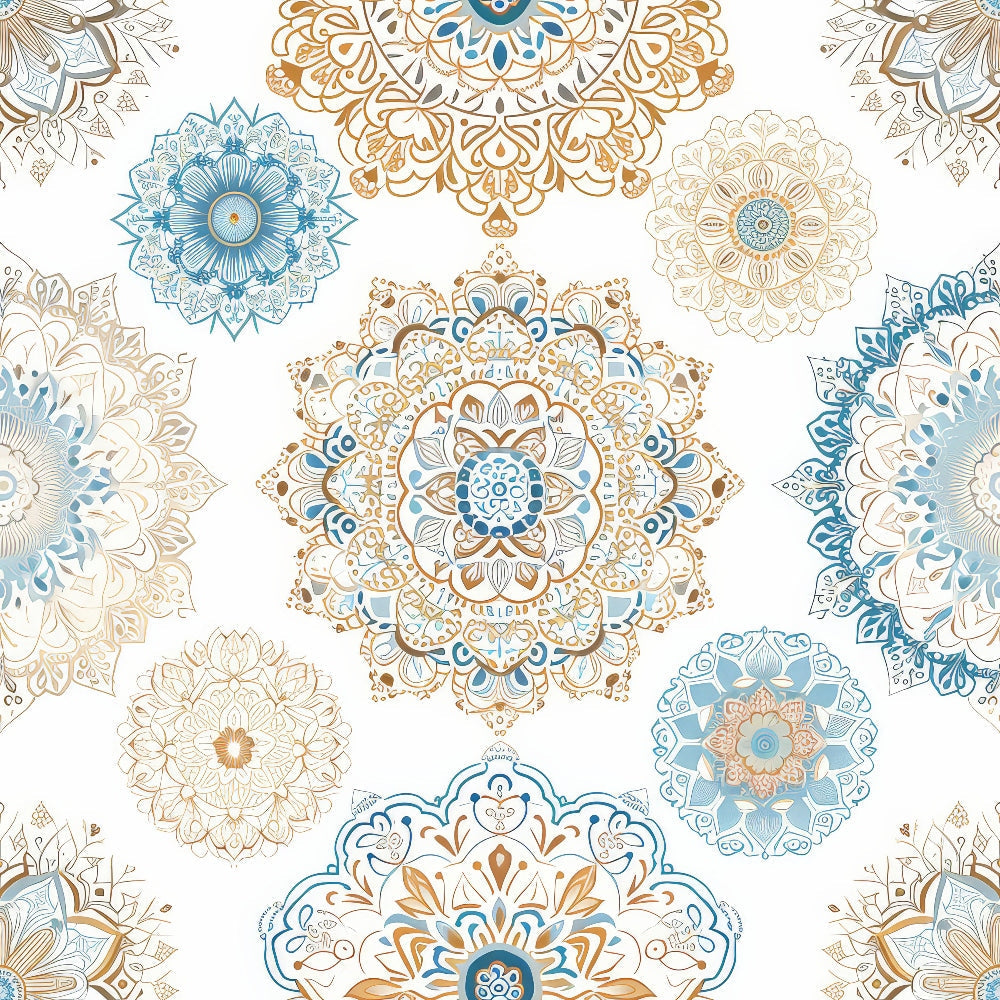 Boho Medallions Pattern 5 Minky Fabric