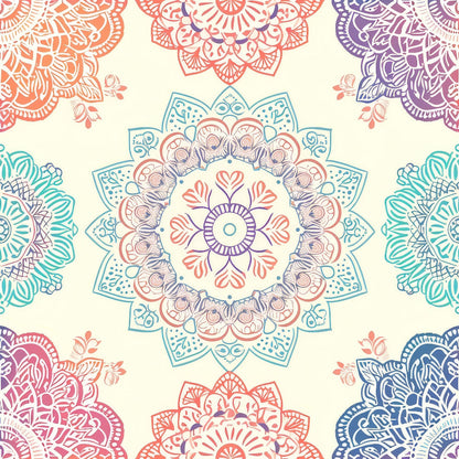Boho Medallions Pattern 7 Minky Fabric