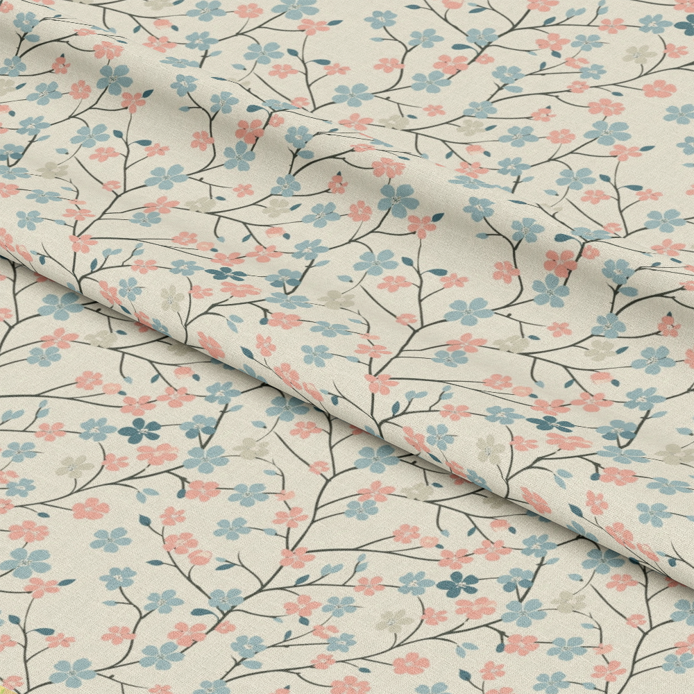 Pastel Spring Pattern 10 Quilting Cotton Fabric