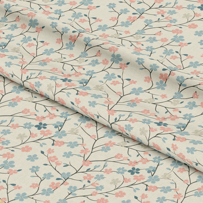 Pastel Spring Pattern 10 Quilting Cotton Fabric