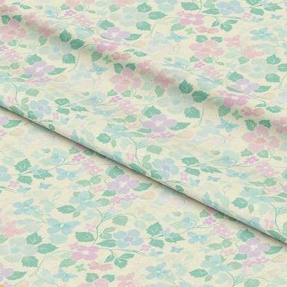 Pastel Spring Pattern 14 Quilting Cotton Fabric