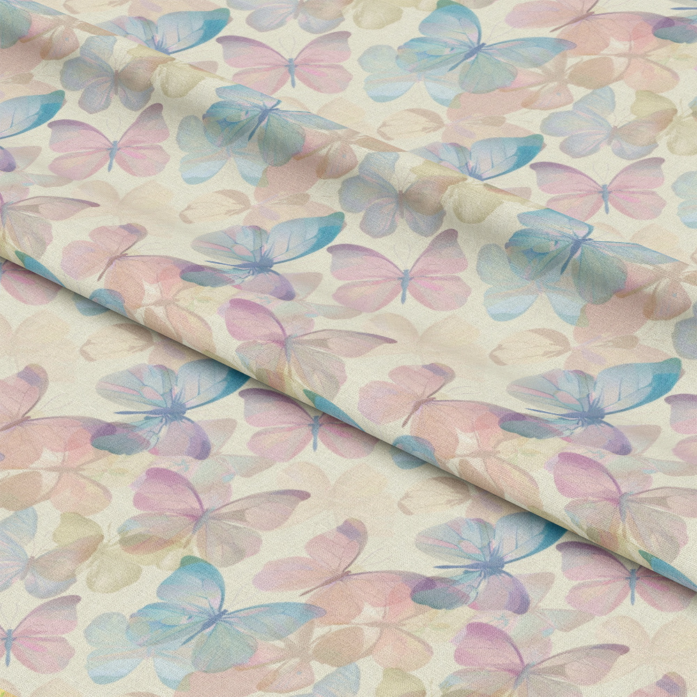 Pastel Spring Pattern 15 Quilting Cotton Fabric