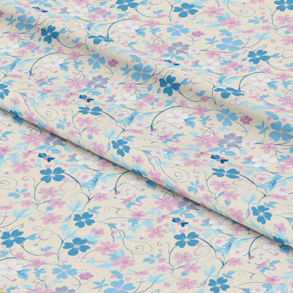 Pastel Spring Pattern 17 Quilting Cotton Fabric