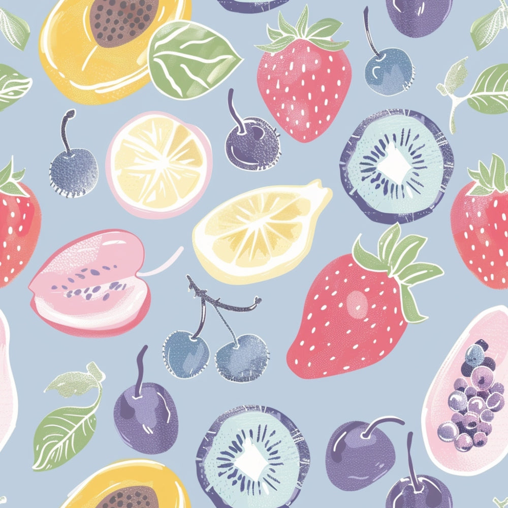 Blushing Meadow Pattern 20 Minky Fabric