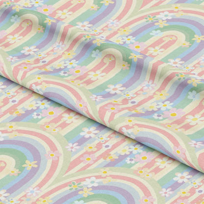 Pastel Spring Pattern 24 Quilting Cotton Fabric