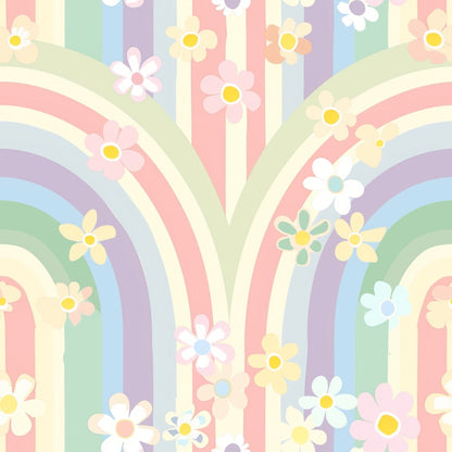 Blushing Meadow Pattern 24 Minky Fabric
