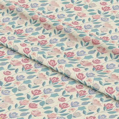 Pastel Spring Pattern 29 Quilting Cotton Fabric