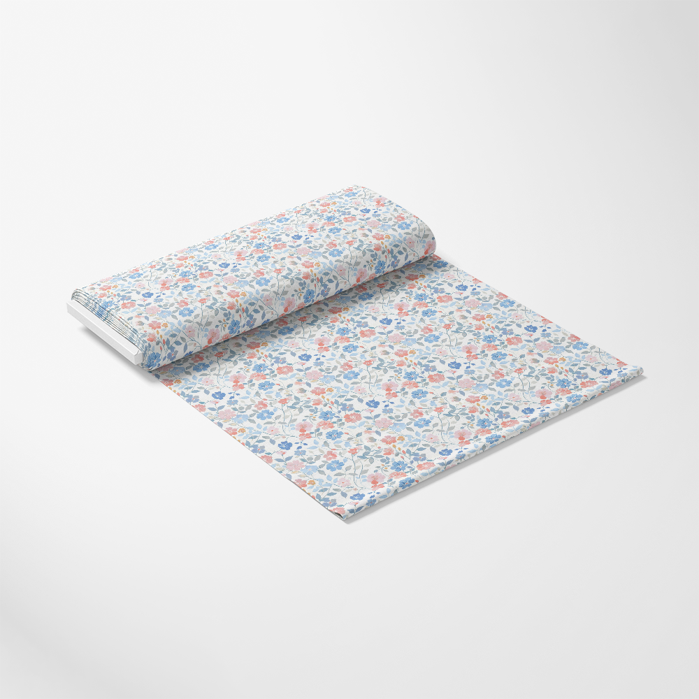 Pastel Spring Pattern 2 Quilting Cotton Fabric