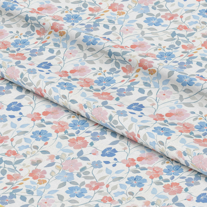 Pastel Spring Pattern 2 Quilting Cotton Fabric