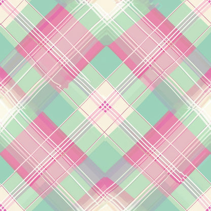 Blushing Meadow Pattern 3 Minky Fabric