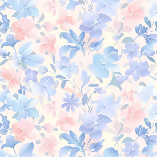 Pastel Spring Pattern 5 Quilting Cotton Fabric