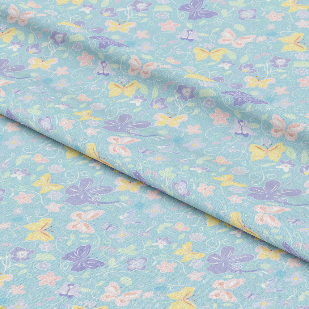 Pastel Spring Pattern 8 Quilting Cotton Fabric