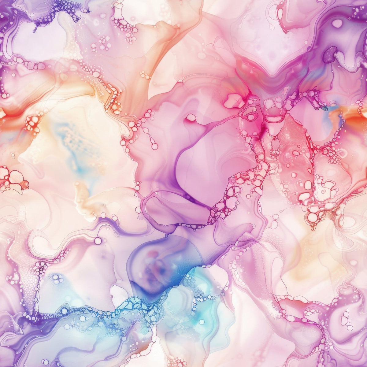 Watercolor Daydream Pattern 15 Minky Fabric