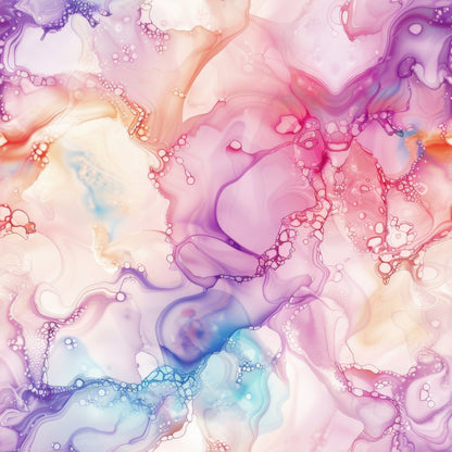 Watercolor Daydream Pattern 15 Minky Fabric