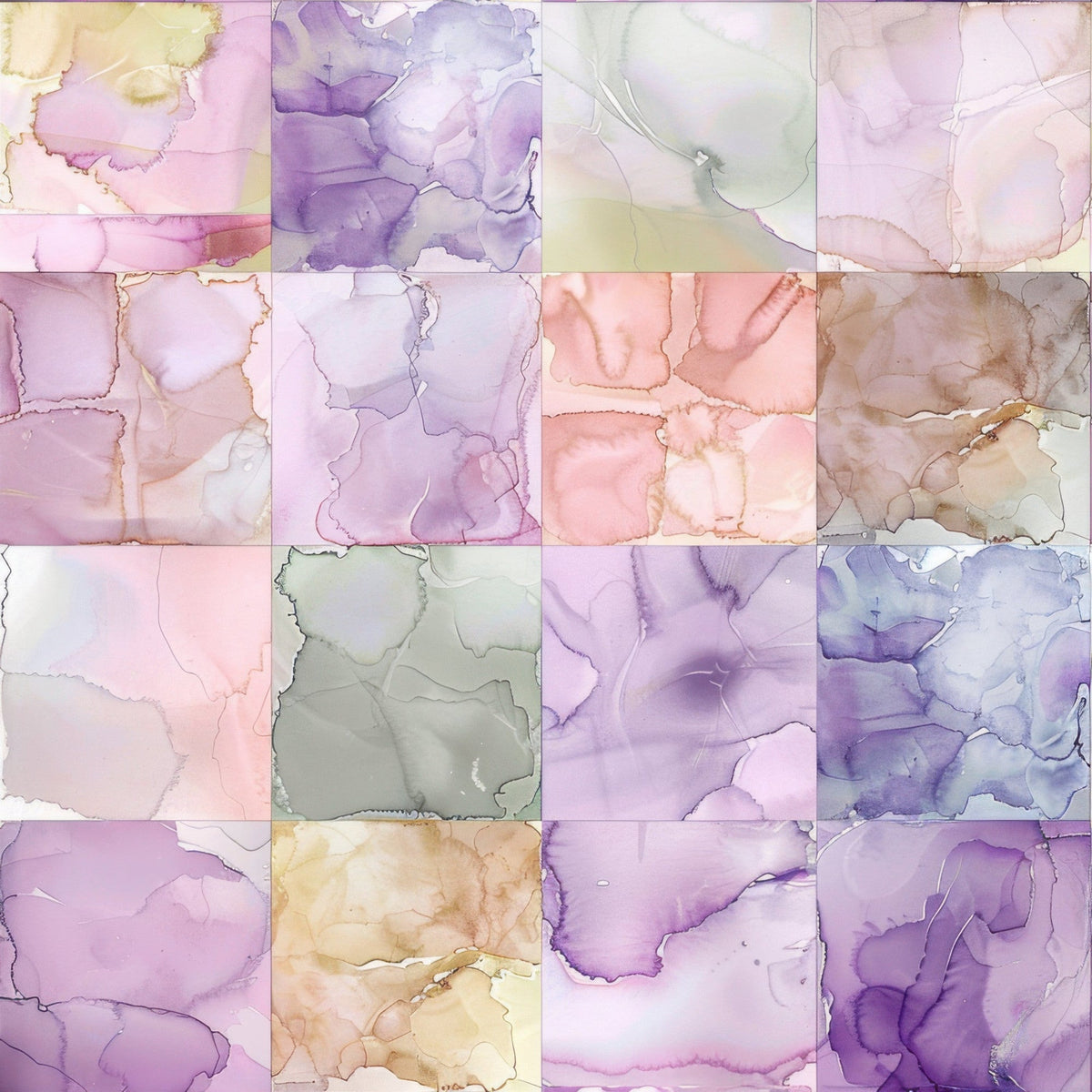 Watercolor Daydream Pattern 1 Minky Fabric