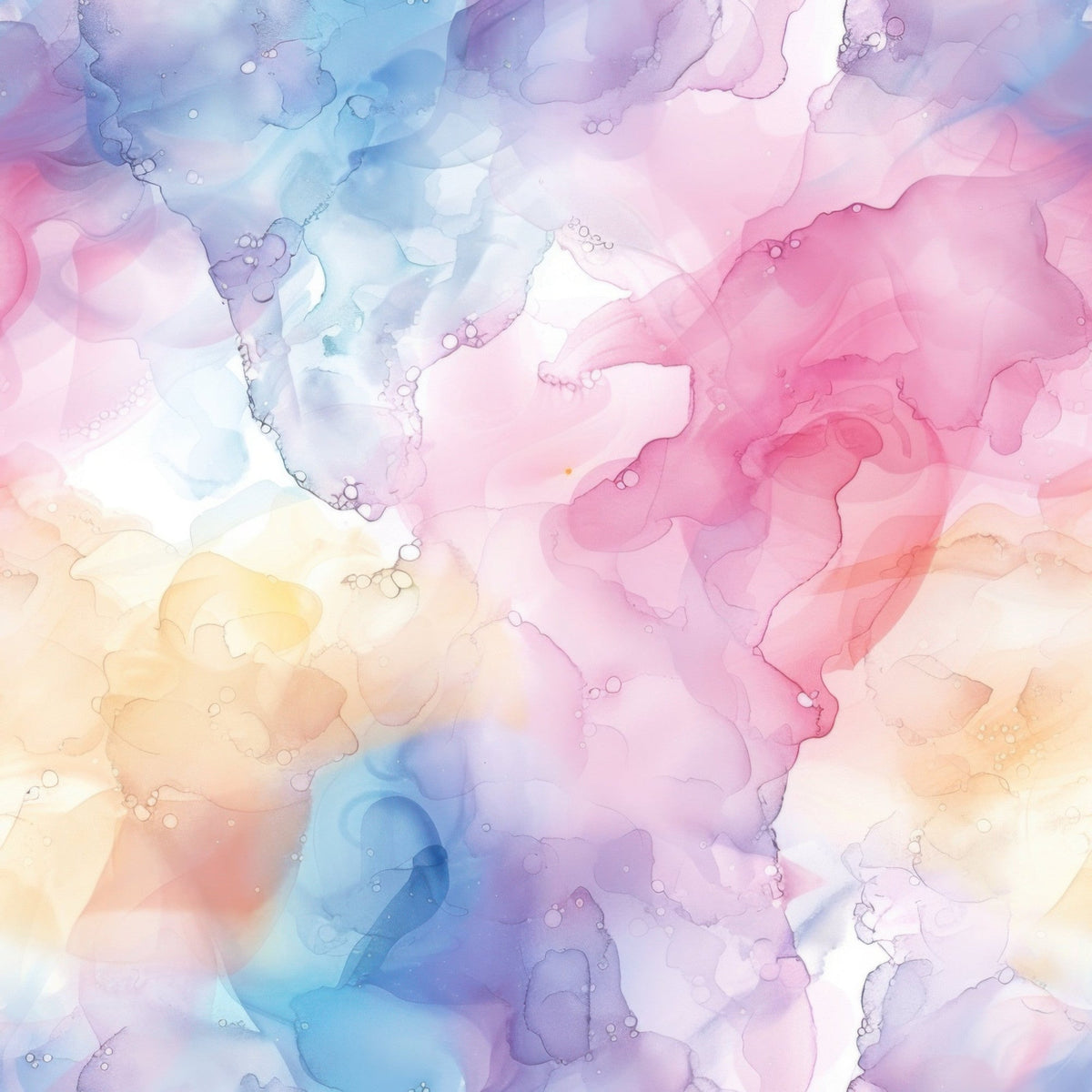 Watercolor Daydream Pattern 3 Minky Fabric