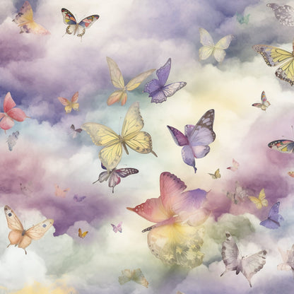 Dreamy Wings Pattern 10 Minky Fabric