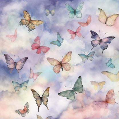 Dreamy Wings Pattern 6 Minky Fabric