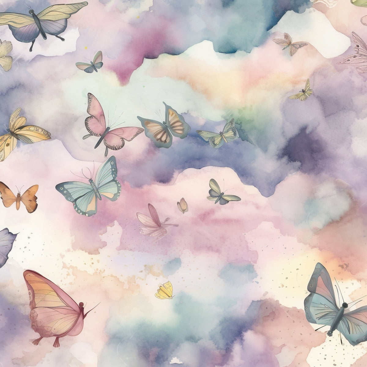 Dreamy Wings Pattern 9 Minky Fabric