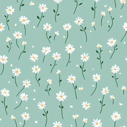 Mint Meadow Pattern 11 Minky Fabric