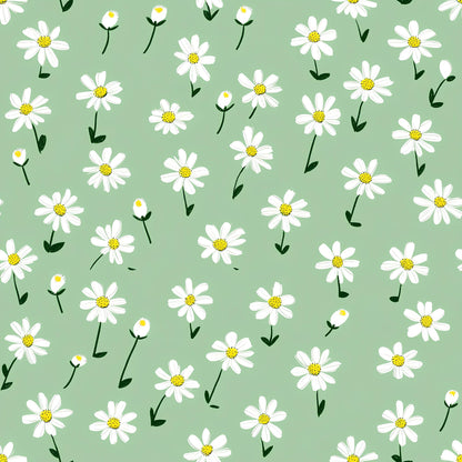 Mint Meadow Pattern 12 Minky Fabric