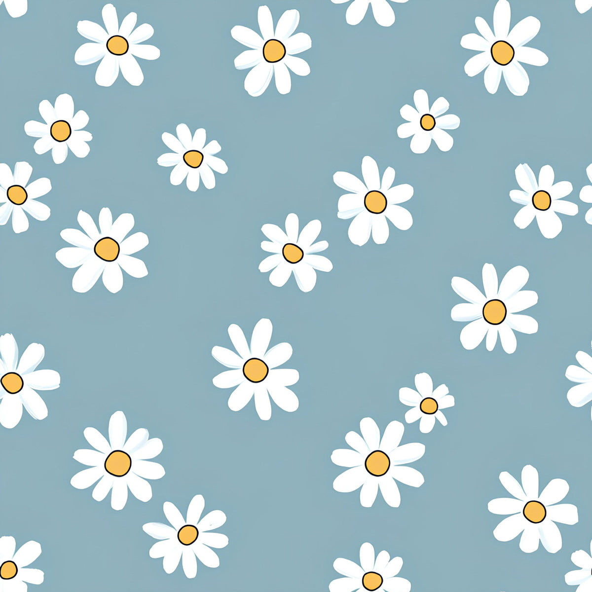 Mint Meadow Pattern 8 Minky Fabric