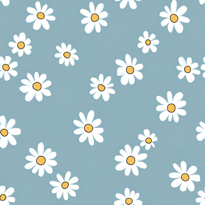Mint Meadow Pattern 8 Minky Fabric