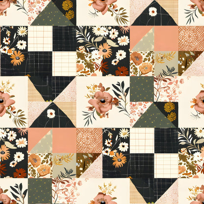 Prairie Blooms Pattern 10 Minky Fabric