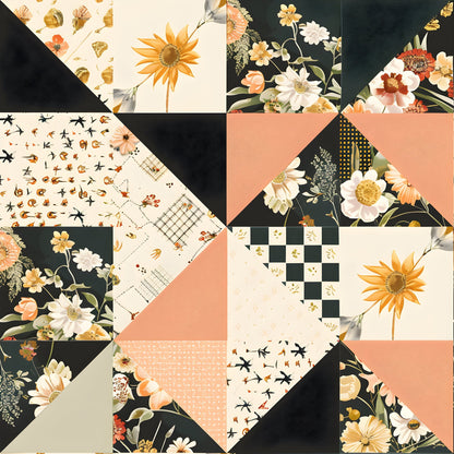 Prairie Blooms Pattern 12 Minky Fabric